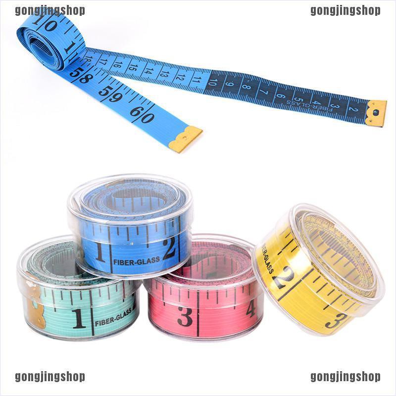 1.5m Mini Portable Sewing Tailor Retractable Ruler Tape Measure Meter Random 