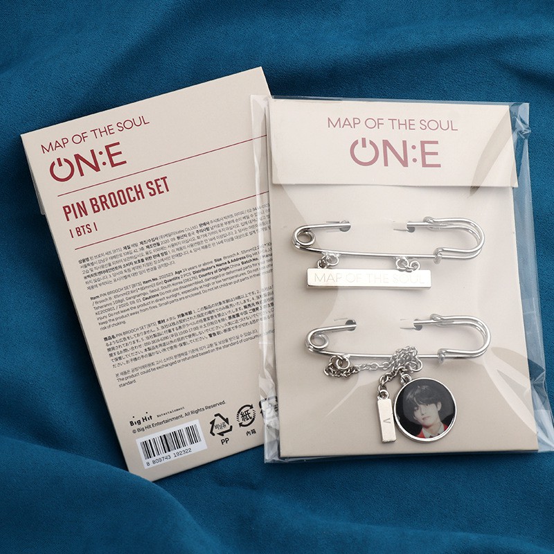 Bts Map Of The Soul On E Concert Official Same Pin Brooch Set 1 1 High Quality Hd Jk V Jimin Jin Suga Rm J Pendant Shopee Malaysia