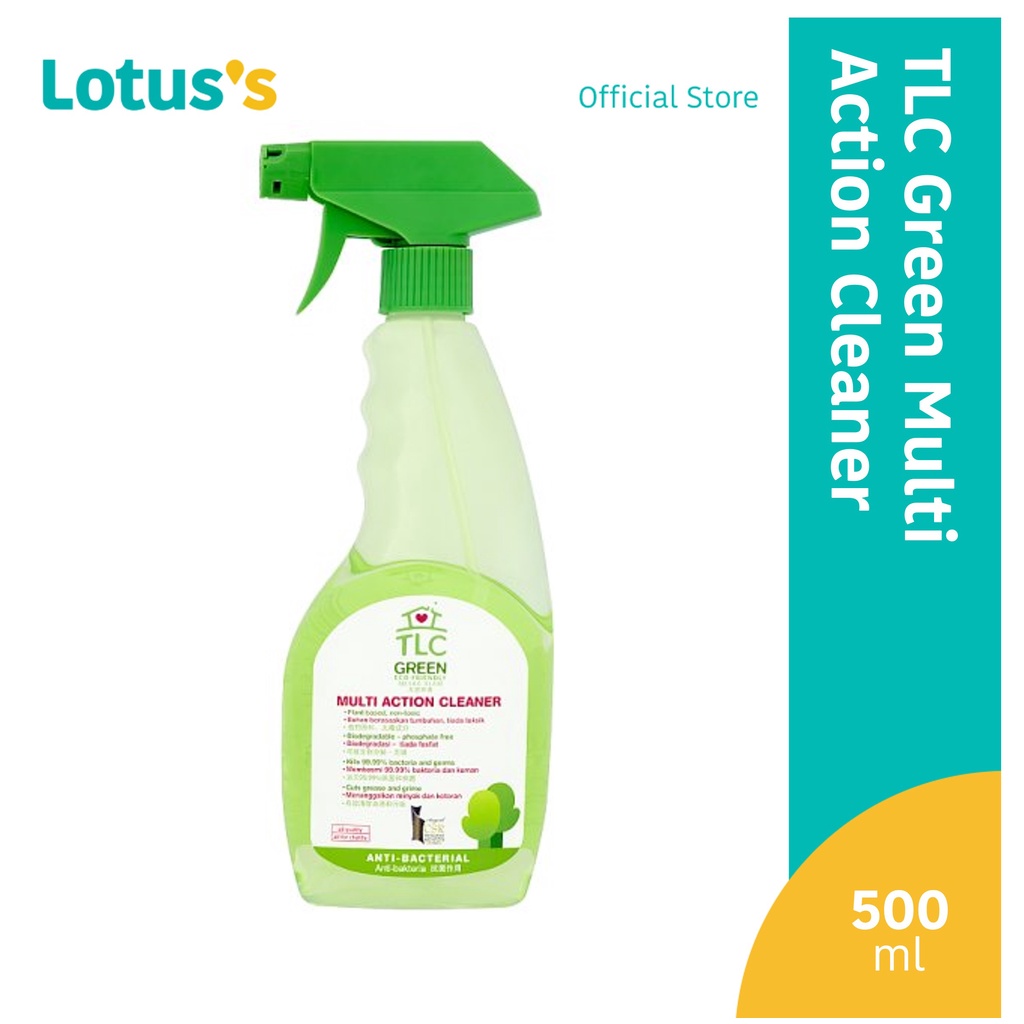 TLC Green Multi Action Cleaner 500ml Shopee Malaysia