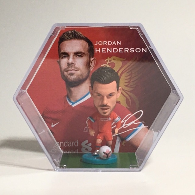 Liverpool Jordan Henderson Footballer Model With Acrylic Box