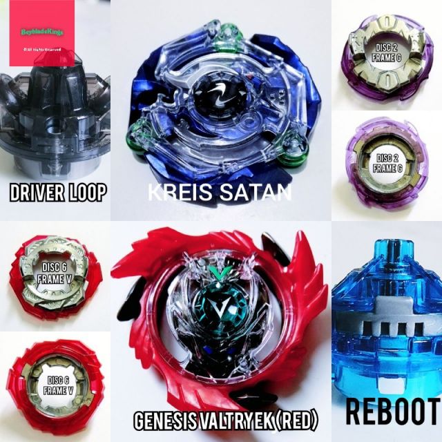 Beyblade Burst Kreis Satan & Genesis Valtryek TAKARA TOMY | Shopee Malaysia