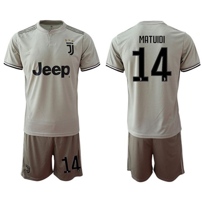 2018 19 High Quality Juventus 14 Matuidi Away Soccer Club Jersey Breathable Training Football Jersey