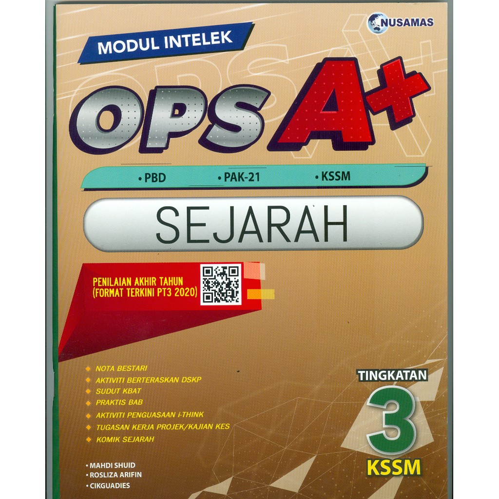 Modul Intelek Ops A Sejarah Tingkatan 3 Shopee Malaysia