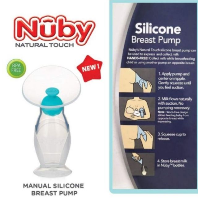 nuby breast pump