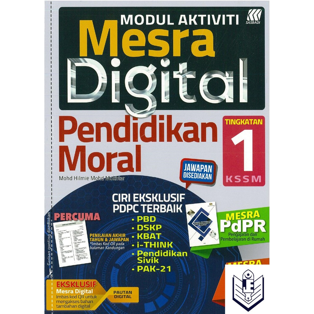 Modul Aktiviti Mesra Digital Pendidikan Moral Tingkatan 1 Shopee Malaysia