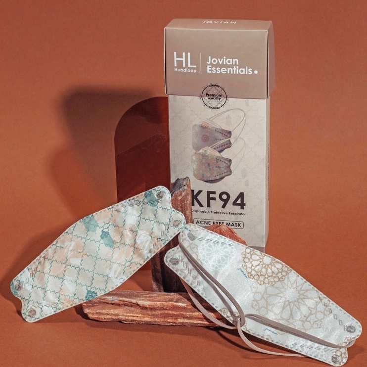 shopee: Jovian Disposable KF94 Protective Headloop Mask Ramadhan (0:0::;0:0::)