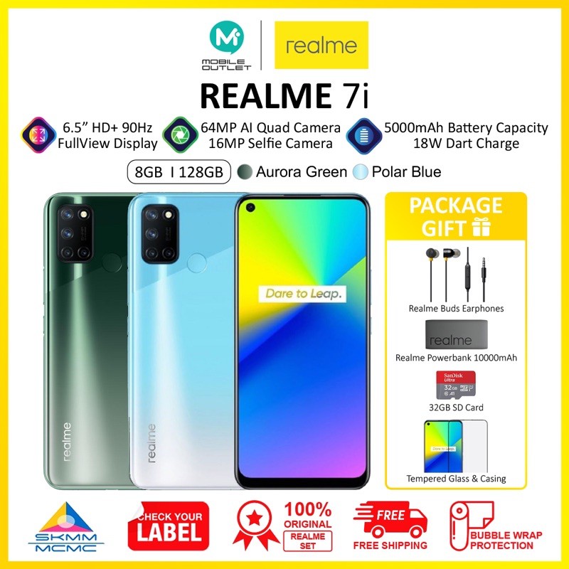 Realme 7i 8GB/128GB (Original Realme Msia) | Shopee Malaysia