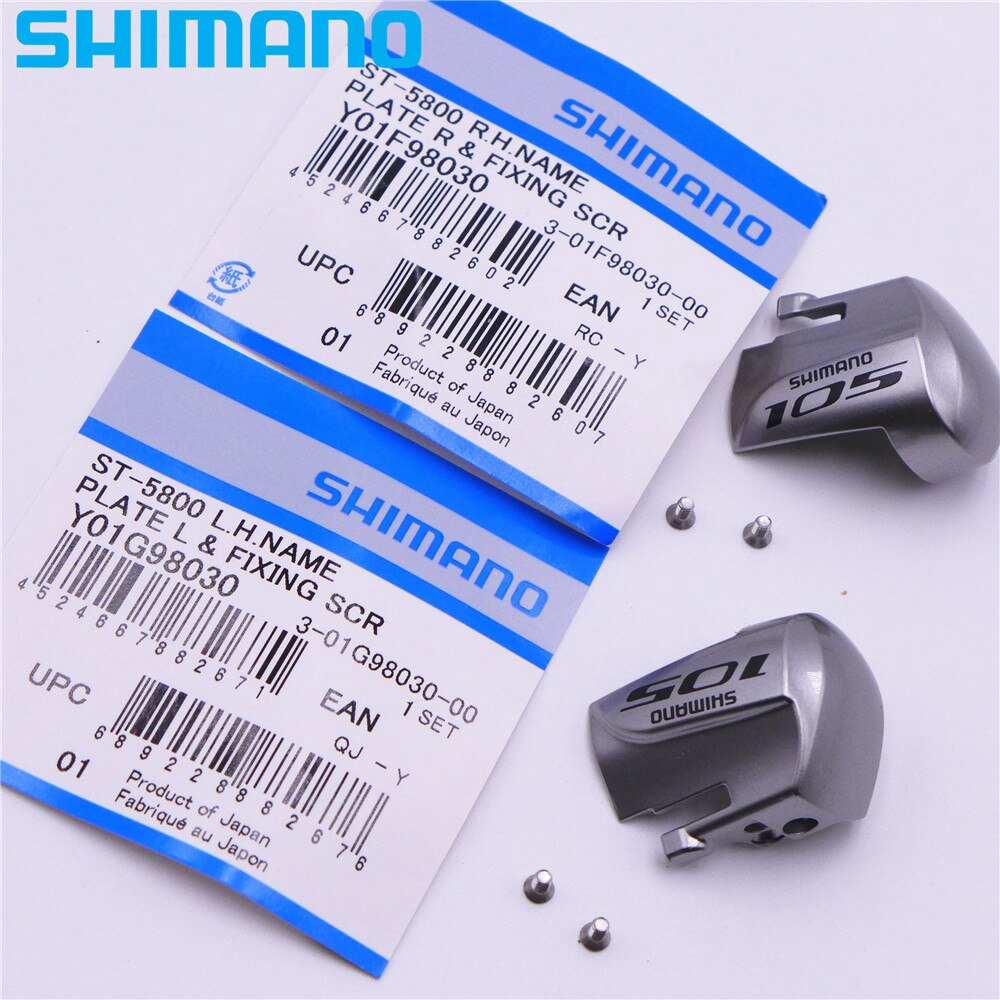 SHIMANO 105 Series ST-5700/5800 Shifter Name Plate Y6TH98050/Y6TH98060