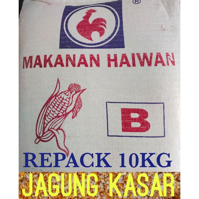 MAKANAN AYAM JAGUNG KASAR REPACK 10KG | Shopee Malaysia