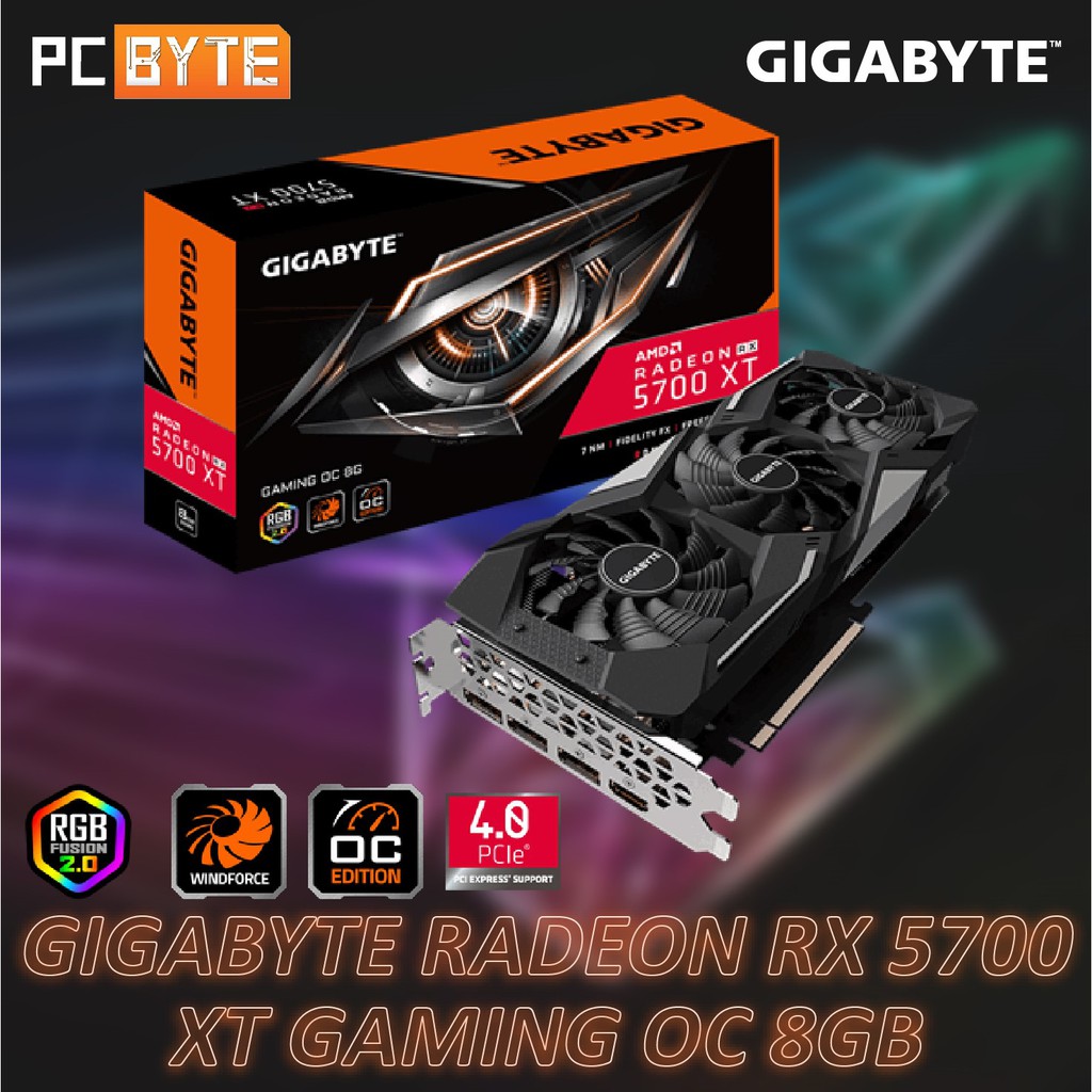 GIGABYTE AMD Radeon RX 5700 GAMING OC 8GB GDDR6 Graphic Card [OC ...