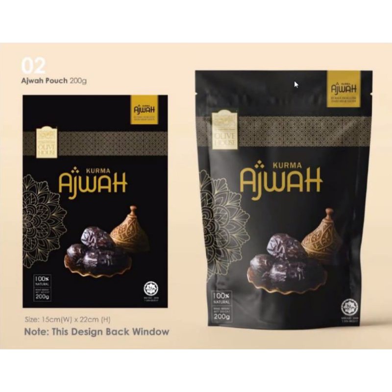 Buy Pilihan Terbaik Kurma Ajwa Ajwah Dates Olive House Seetracker Malaysia