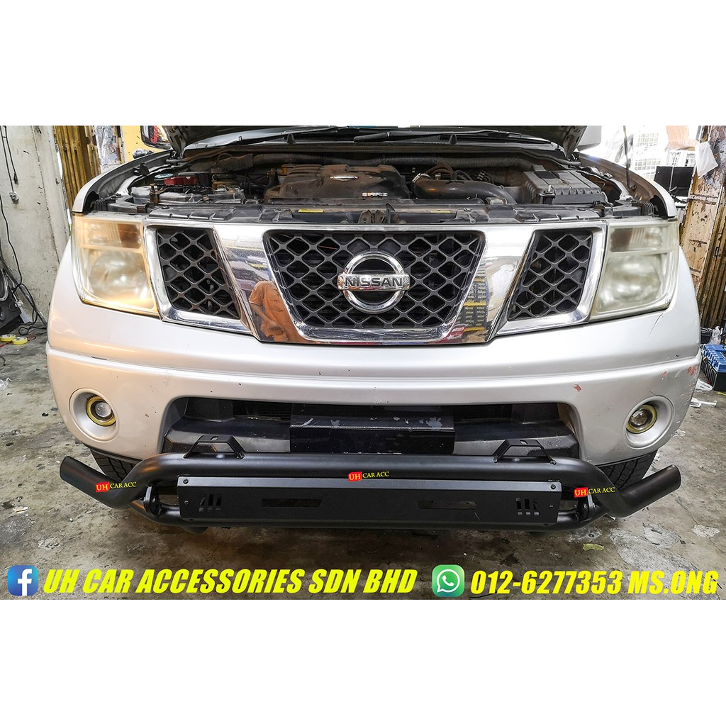 Nissan Navara D40/NP300/Pro 4X Front Bumper Nudge Bar [READY STOCK] Shopee Malaysia