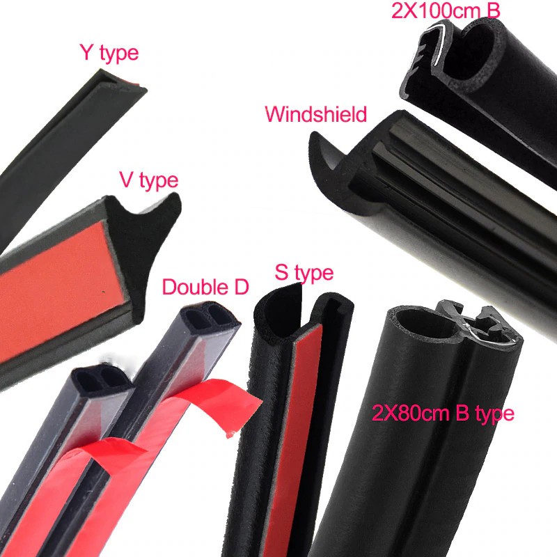Car Styling Auto Rubber Seals Car Door Seal Weatherstripping Sound