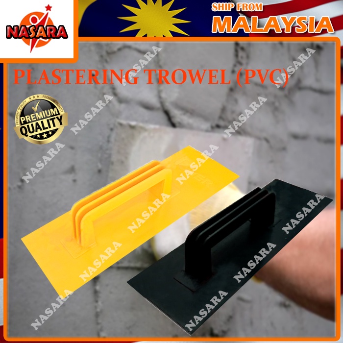 NASARA [4 INCH] PVC PLASTERING CEMENT TROWEL / PLASTIC TROWEL