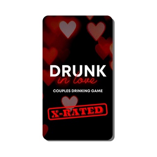 Drunk In Love X-Rated Card Game For Couples Relationship Drinking Game ...