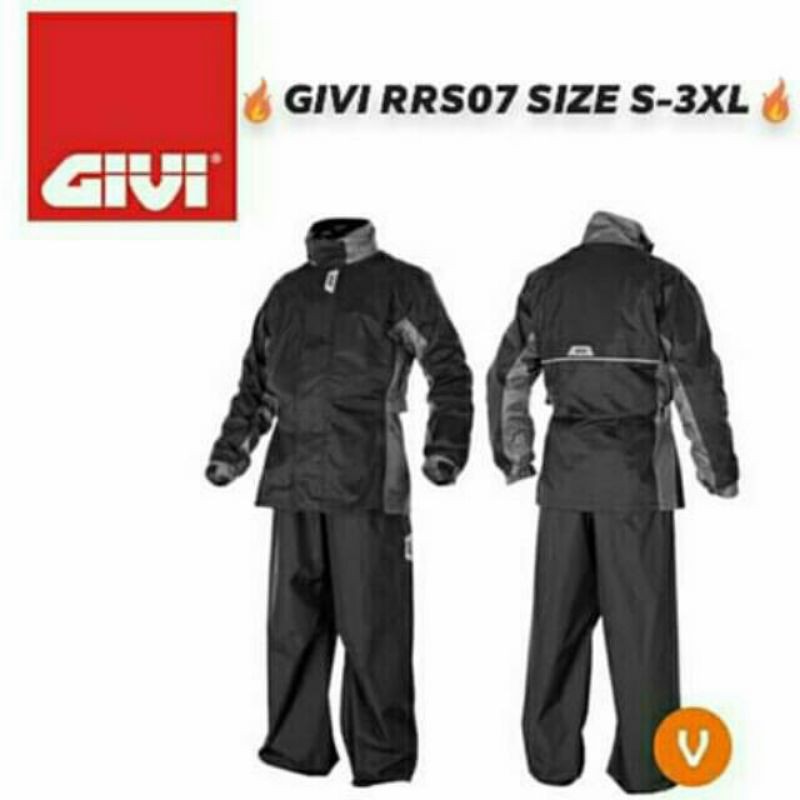 🔥PROMOSI🔥BAJU HUJAN GIVI ORIGINAL RRS07 RAINCOAT BERKUALITI 