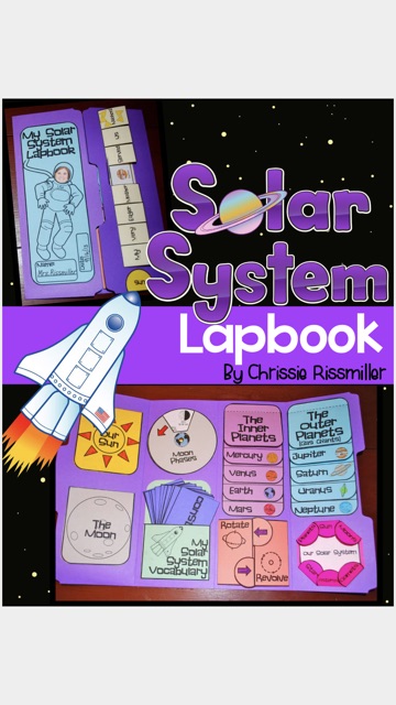 solar system lapbook