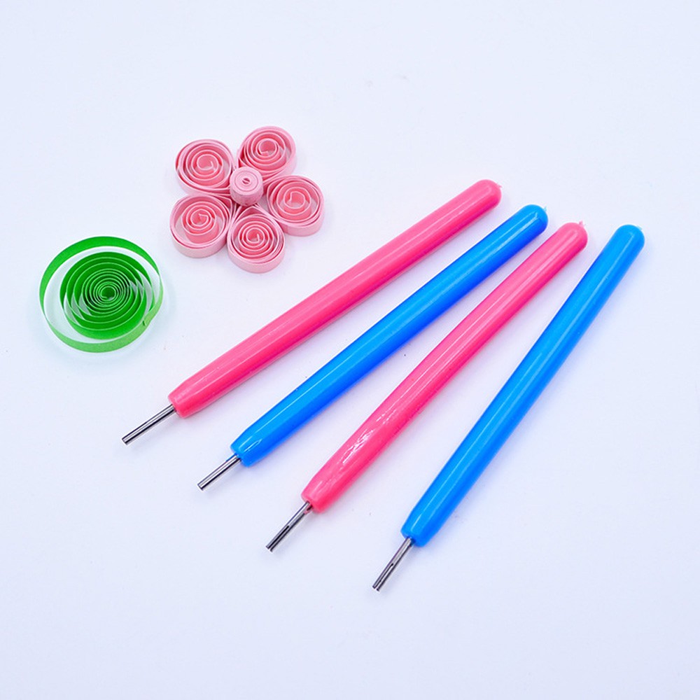 XUNXI Quilling Rolling Paper Pens Electric Quilling Rolling Paper Pens Papercraft Origami Paper Curling Tool Pink 