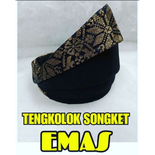 Tanjak Baby / Tengkolok Kanak-kanak/Dewasa Songket Emas | Shopee Malaysia