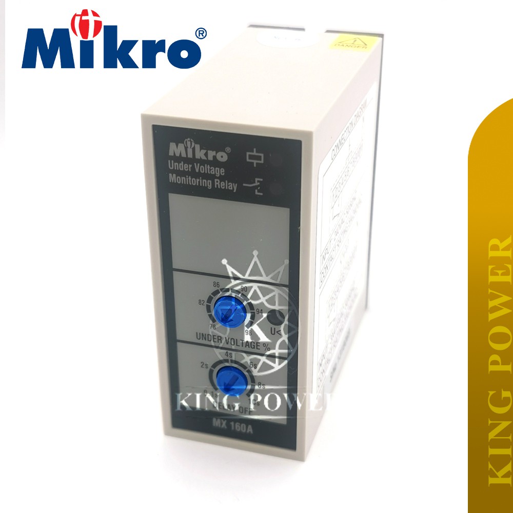 MIKRO MX160 3 Phase Under Voltage Monitoring Relay Shopee Malaysia