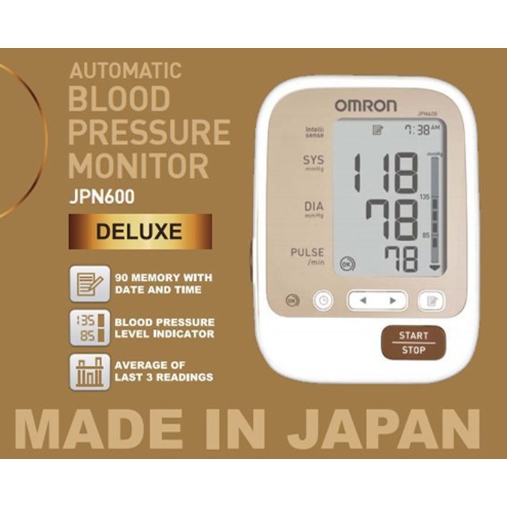 (Original) Omron Blood Pressure Monitor JPN 600 (MADE IN JAPAN