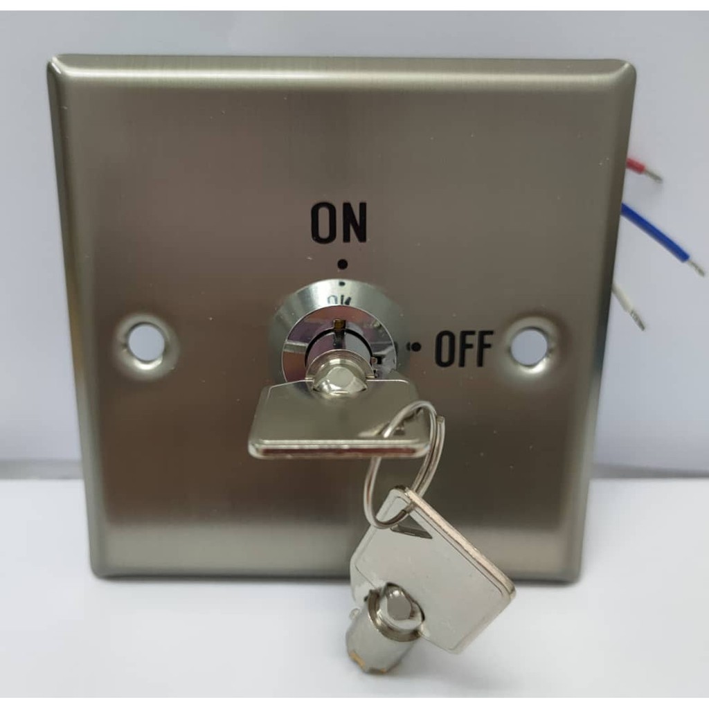 Metal ON/OFF Power Keyswitch | Shopee Malaysia