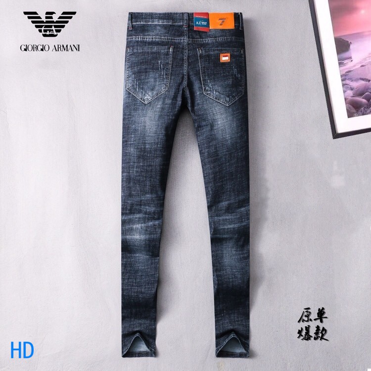 Armani men's jeans have a 29-38 waist 