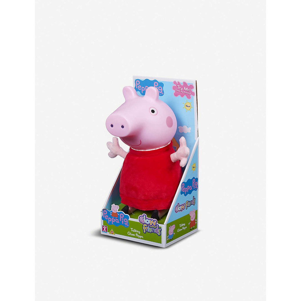 peppa pig talking glow george