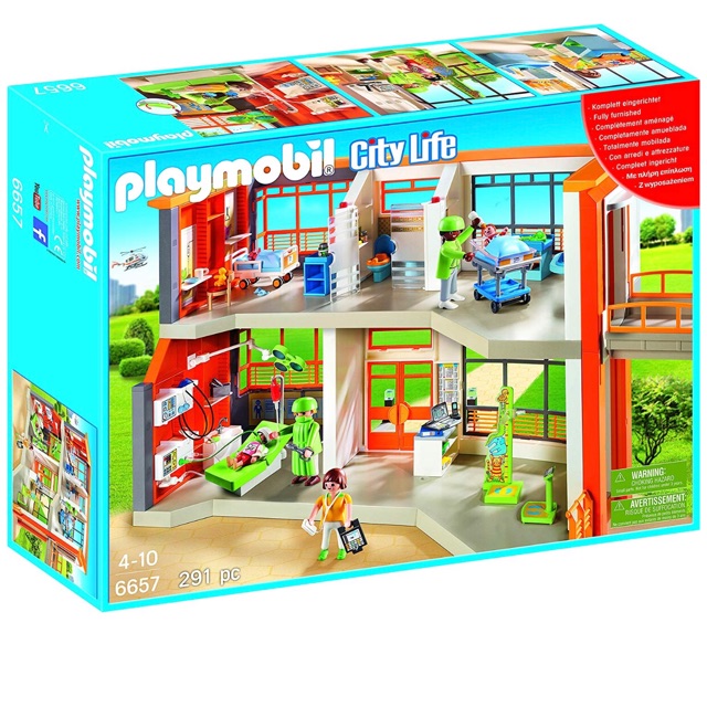 playmobil children's hospital