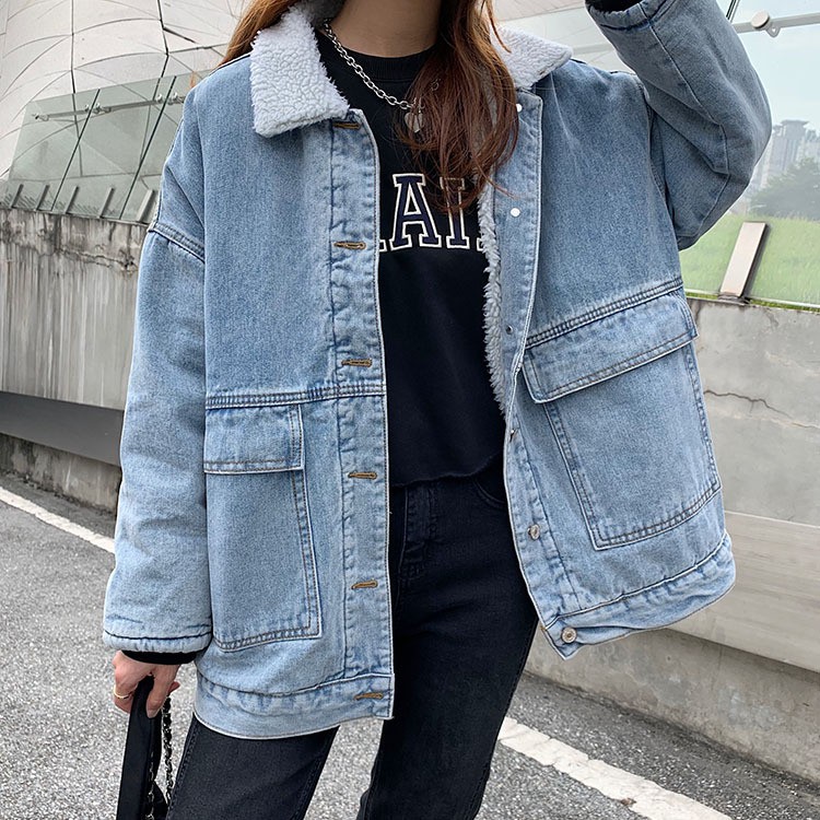 denim jacket shopee