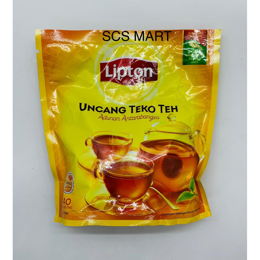 Lipton Uncang Teko Teh Adunan Antarabangsa 80g (40 Uncang Teko ...