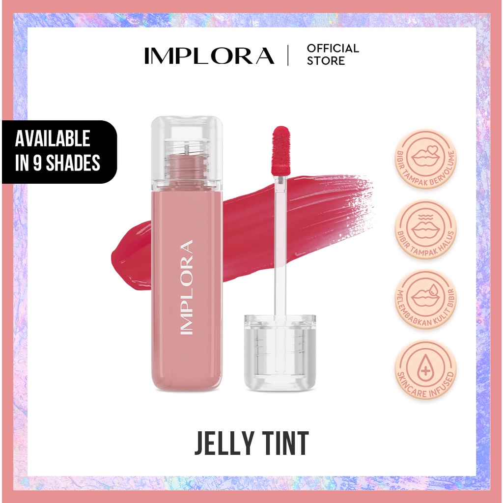 Dommo - D8237 Implora Jelly Tint | Lip Tint Jelly Implora | Jellytint ...