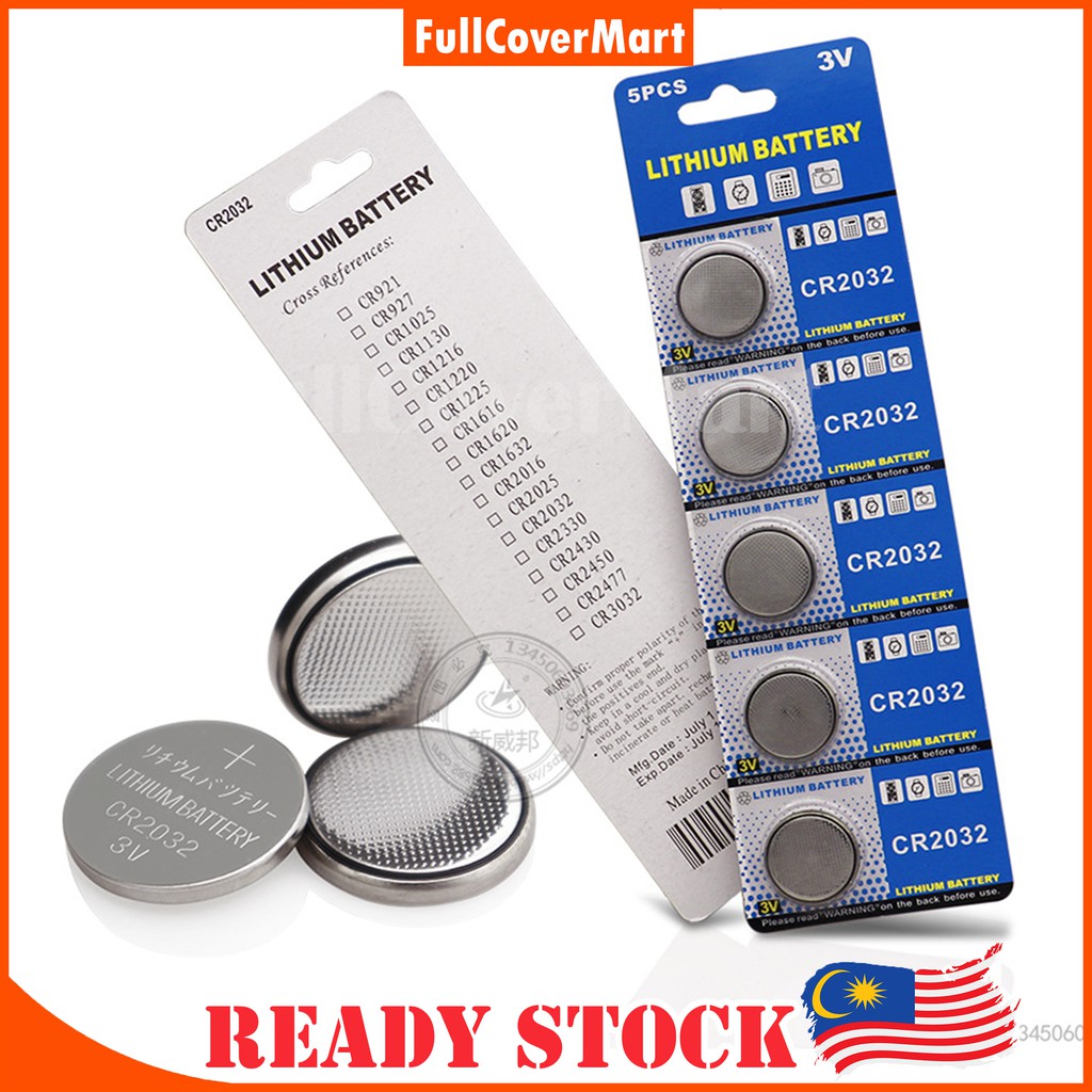 (BAT13) CR2032 Battery Japan Tech Lithium Battery Original SSUO Coin Cell Watch Electronic
