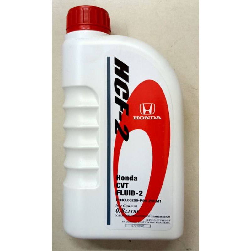 100% ORIGINAL] HONDA HCF-2 (0.8L) CVT FLUID-2 GEAR OIL - CITY T9A 