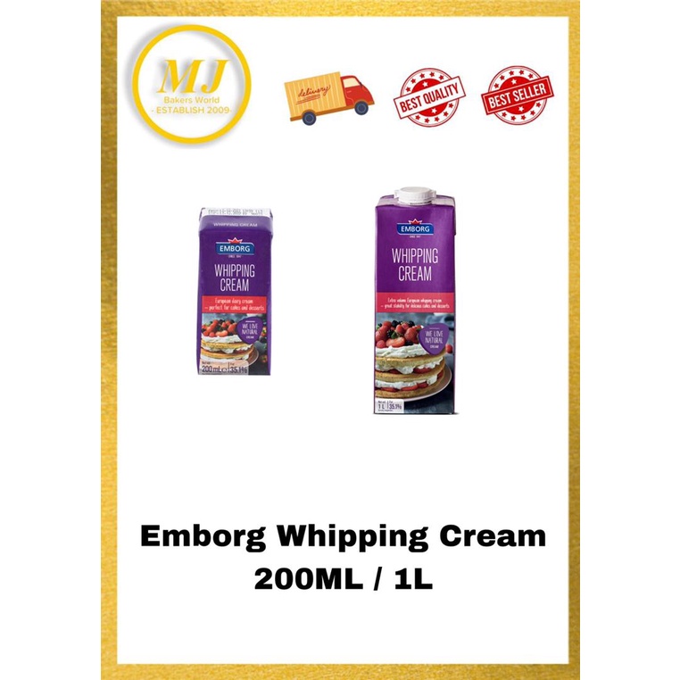 WHIPPING CREAM 200ML/1L Shopee Malaysia