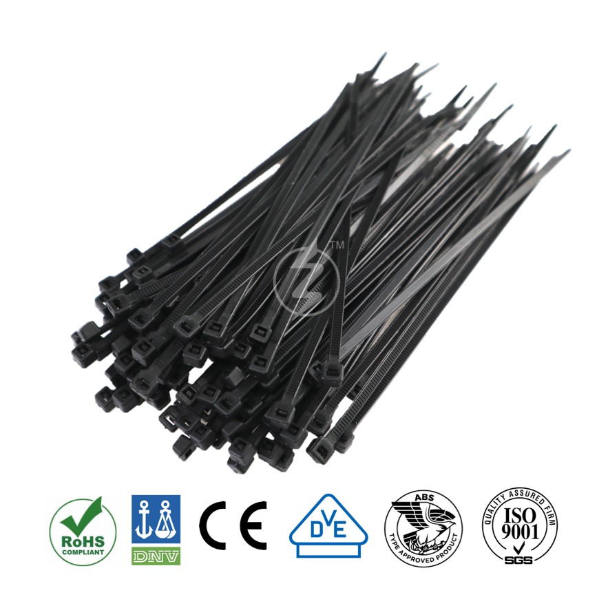 100pcs x 4inch/100MM 10inch/250MM Nylon Cable Tie / Cable Ties