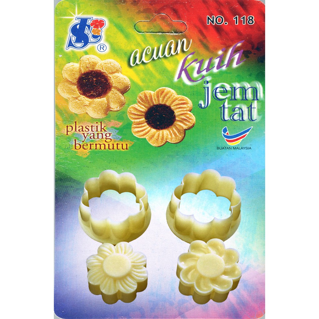 SL118 Acuan Kuih Tat Nenas Pineapple Tart Jem Tart Mould Biscuit Cookie ...