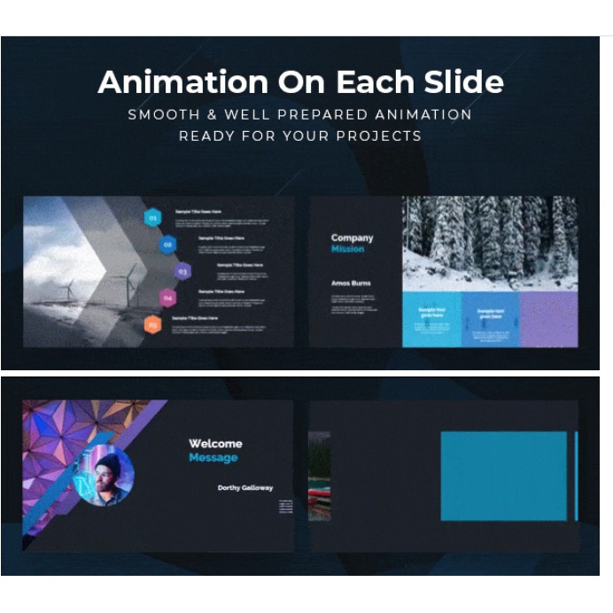 Graphicriver ThePress - Animated Powerpoint Template | Shopee Malaysia