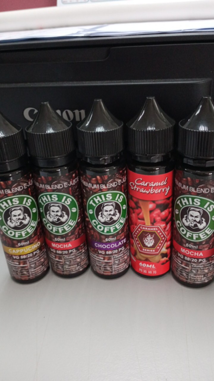 Promo This Is Coffee 60ml Ejuice Creamy Flavor For Vape Mocha Cappuccino Shopee Malaysia