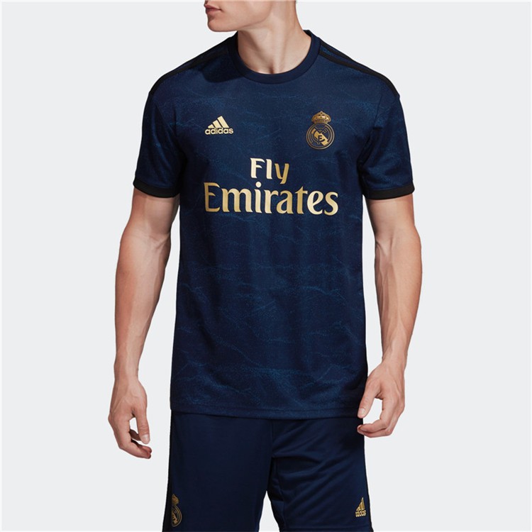 real madrid button jersey