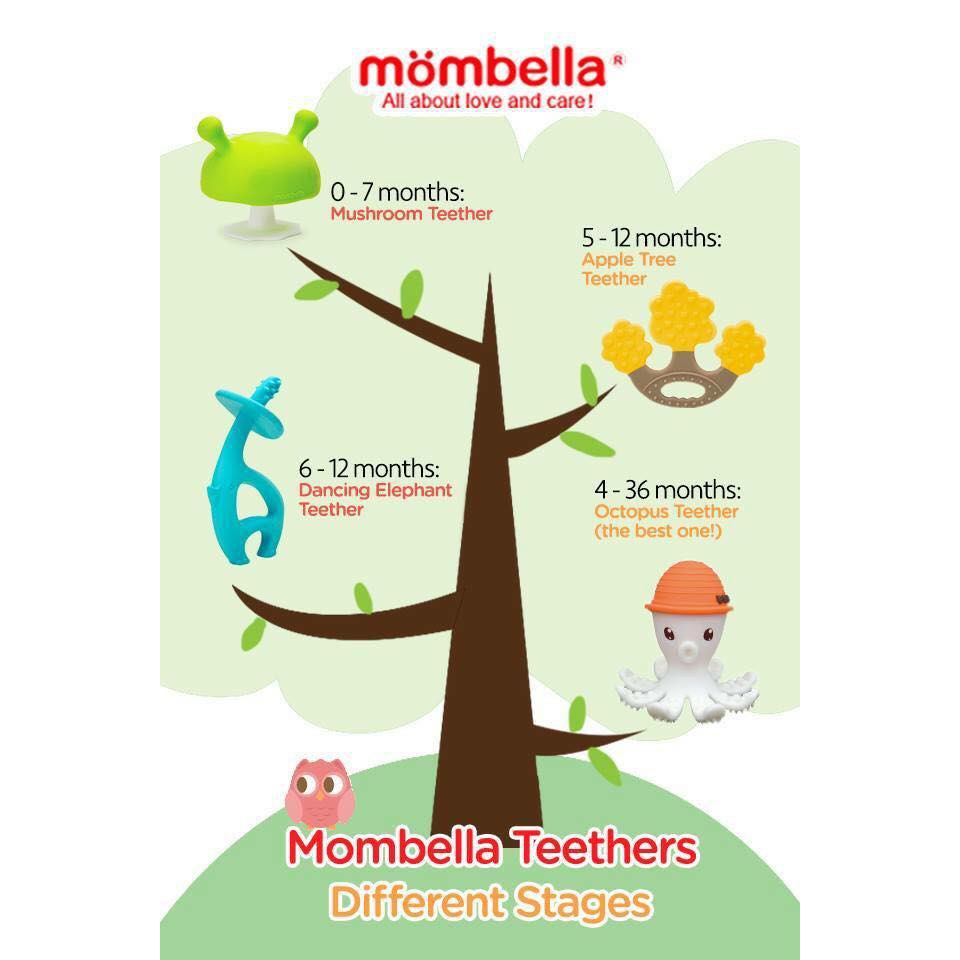 dancing elephant teether