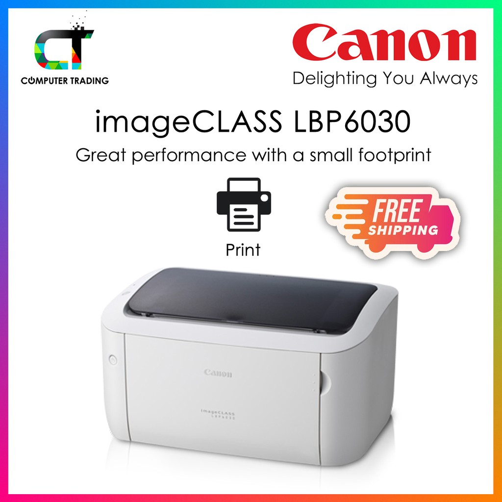 Canon Laser Printers imageCLASS LBP6030 / LBP6030W Shopee Malaysia