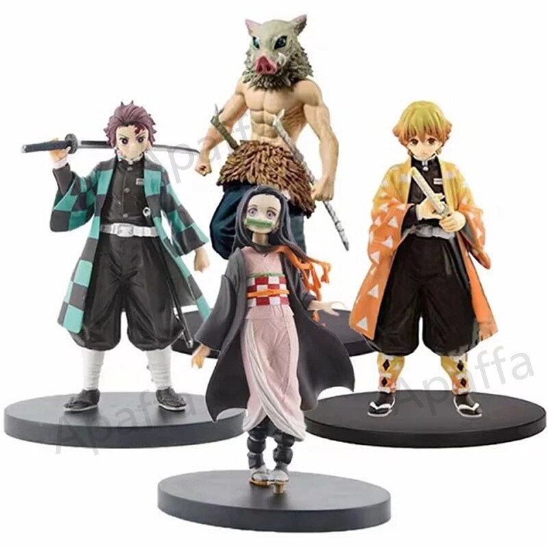 18cm Japan Anime Demon Slayer Figure Kimetsu No Yaiba Kamado Tanjirou Nezuko Pvc Action Figure Model Figuals Toys Gifts Shopee Malaysia