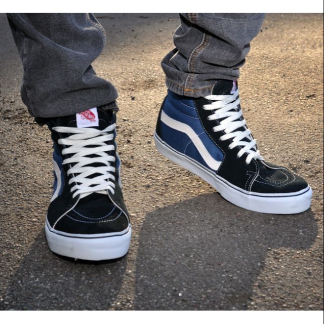 sk8 hi navy