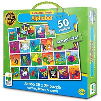 Tlji Jumbo Floor Puzzles Alphabet Floor Puzzle Shopee Malaysia