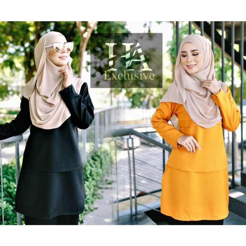 Baju Blouse Labuh Kiantan