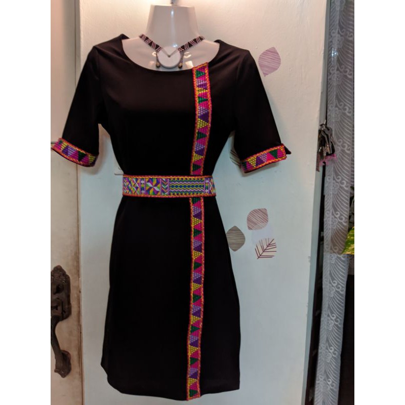 Baju tradisional moden Sabah/Dress Rungus corak sinombitan (tidak 