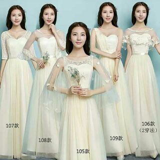 gaun dress wedding