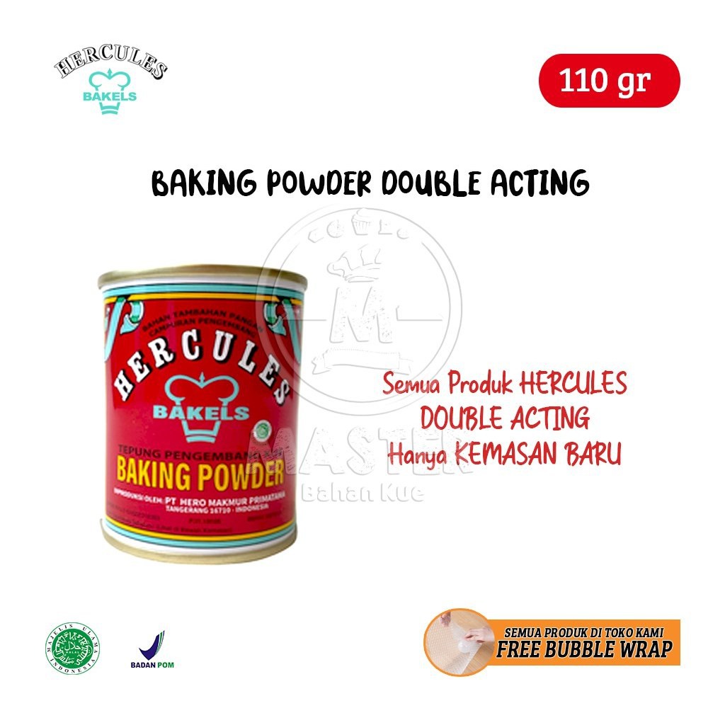 Hercules Baking Powder Double Acting Oppo 110 Gr Oppo 93 Shopee Malaysia