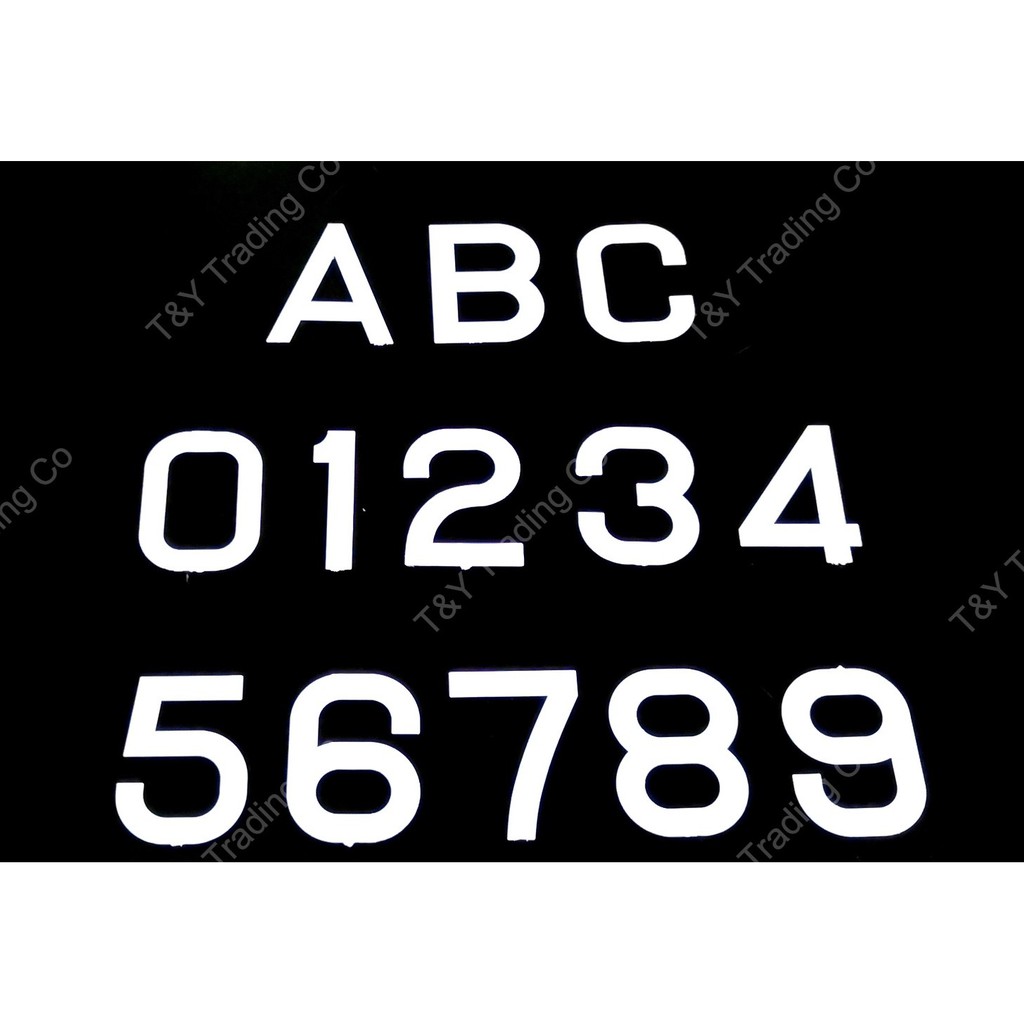 Buy [Wholesale Ready Stock] A-Y Nombor Motor JPJ Approve / Number 